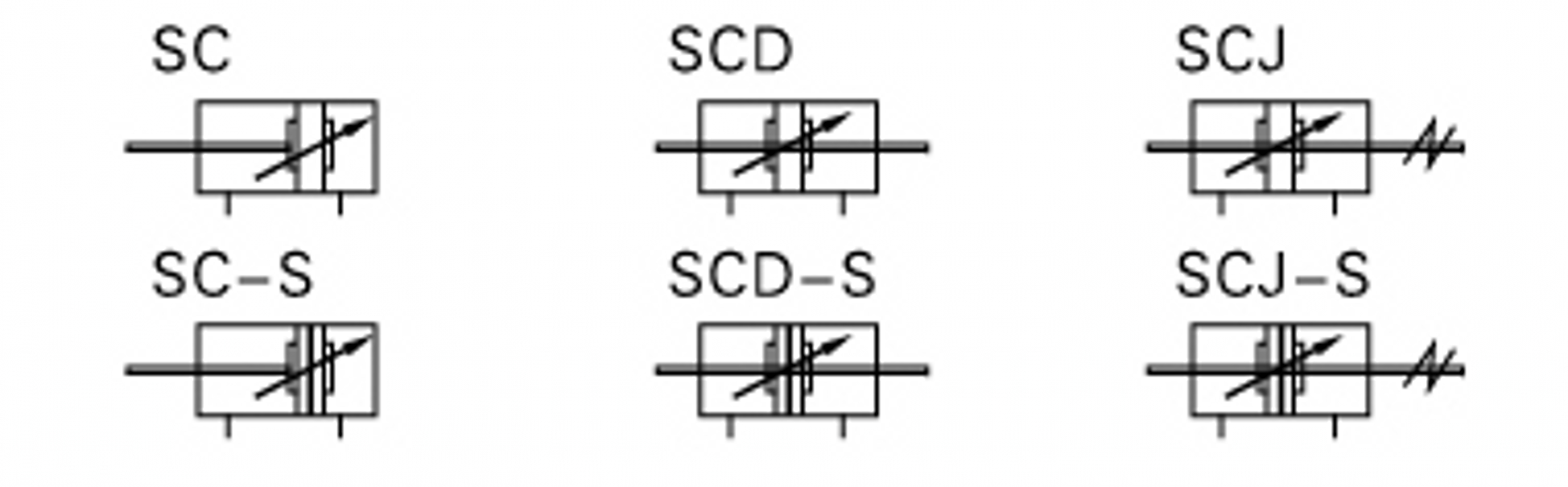 SC系列標(biāo)準(zhǔn)氣缸